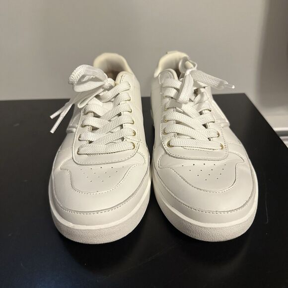 Vionic Womens Size 8.5 Wide Elise White Casual Leather Sneakers - Picture 14 of 16